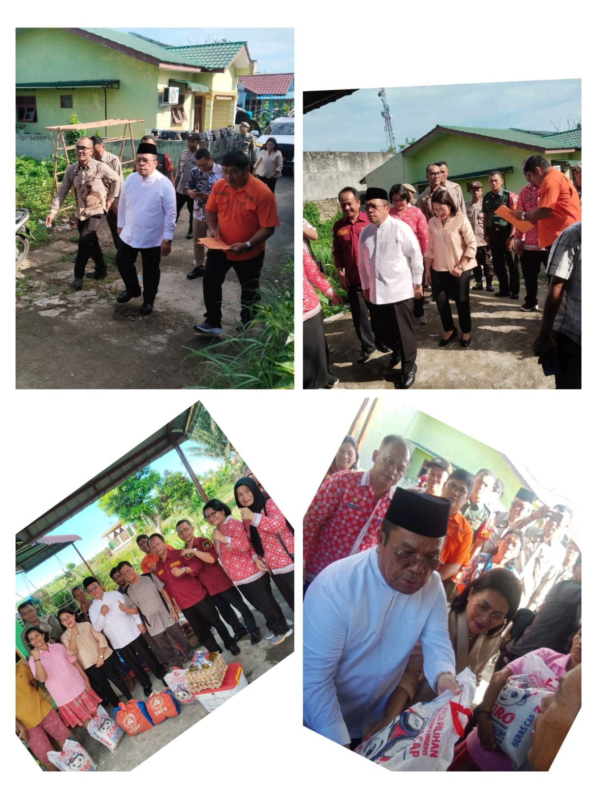 Pemberian Bantuan Kepada Korban Angin Puting Beliung